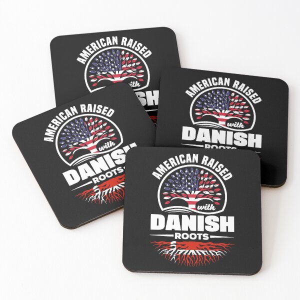 Item preview, American Raised With danish Roots Denmark Danish Flag designed and sold by ShopTheStyle.