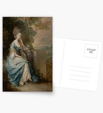 Portrait of Anne, Countess of Chesterfield by Thomas Gainsborough Postcards