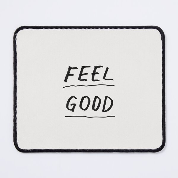 Item preview, Feel Good Inspirational Typography Print in Black and White designed and sold by MotivatedType.