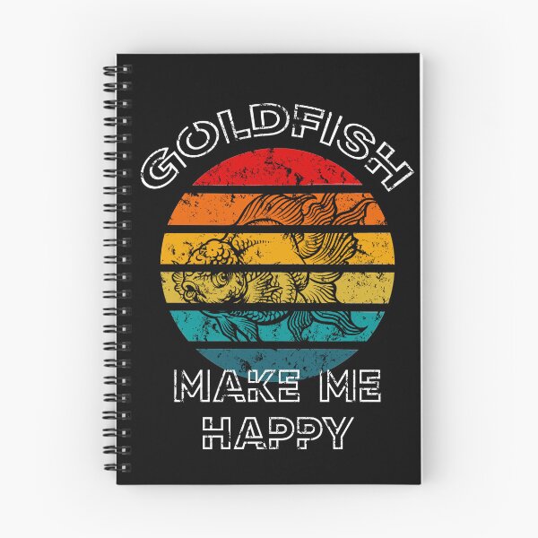 Item preview, Goldfish Make Me Happy Retro Sunset designed and sold by JRRTs.