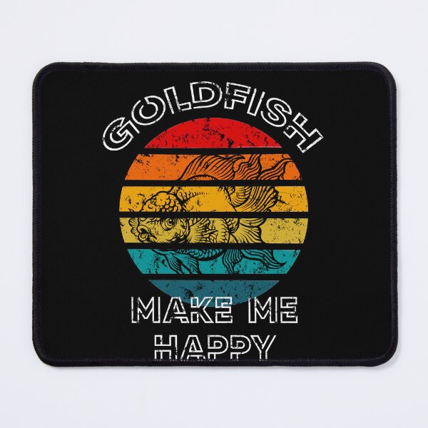 Item preview, Goldfish Make Me Happy Retro Sunset designed and sold by JRRTs.