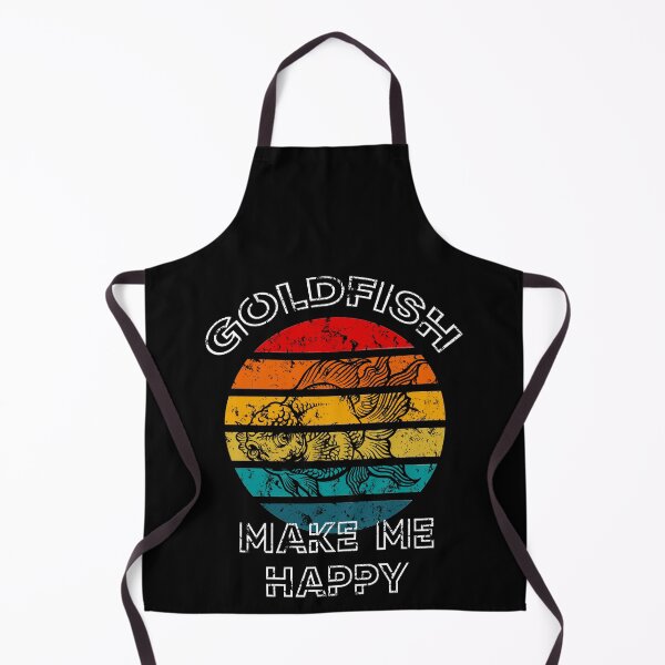 Item preview, Goldfish Make Me Happy Retro Sunset designed and sold by JRRTs.