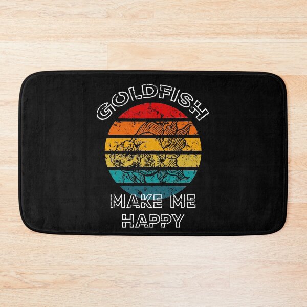 Item preview, Goldfish Make Me Happy Retro Sunset designed and sold by JRRTs.