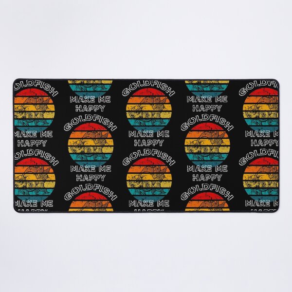 Item preview, Goldfish Make Me Happy Retro Sunset designed and sold by JRRTs.