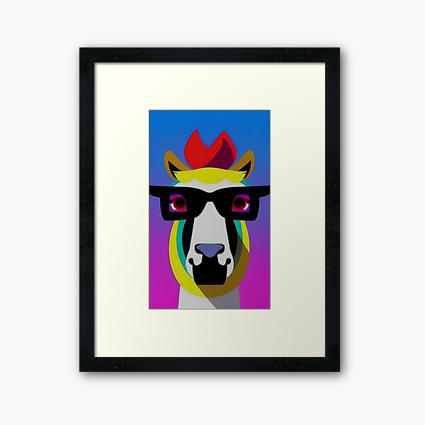 Item preview, The llama hipster designed and sold by Toriban's House .