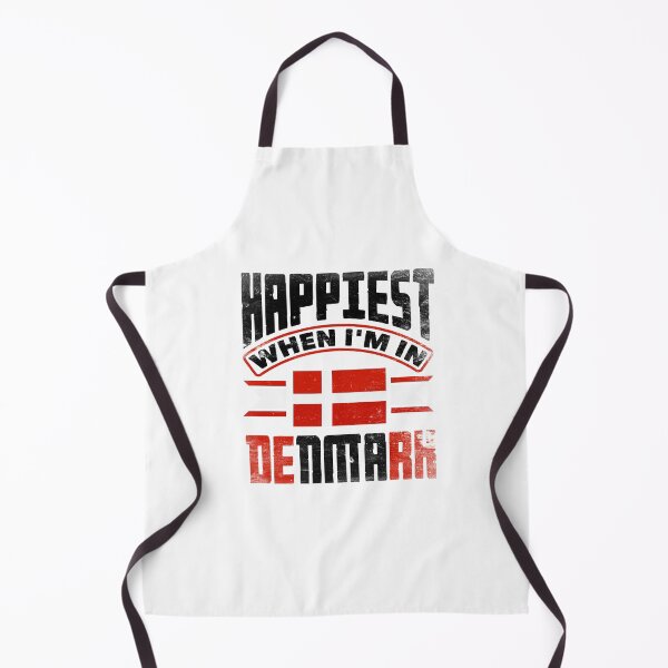 Item preview, Denmark Danish Denmark Flag Happiest When Im In Denmark designed and sold by ShopTheStyle.