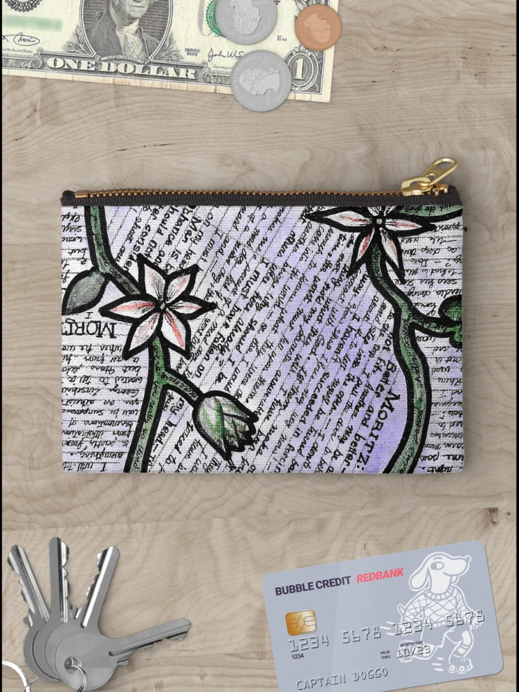Thumbnail 3 of 4, Zipper Pouch, Spring Awakening designed and sold by TinyThreadThing.