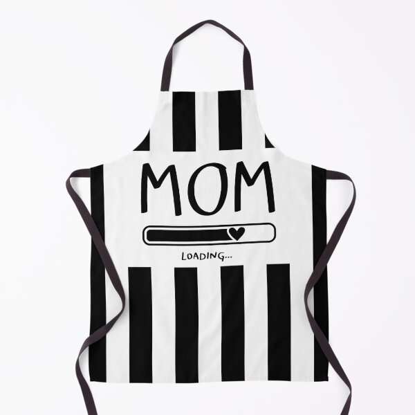 Item preview, Black and white vertical striped top, Mom Loading designed and sold by MokonoKokoro.