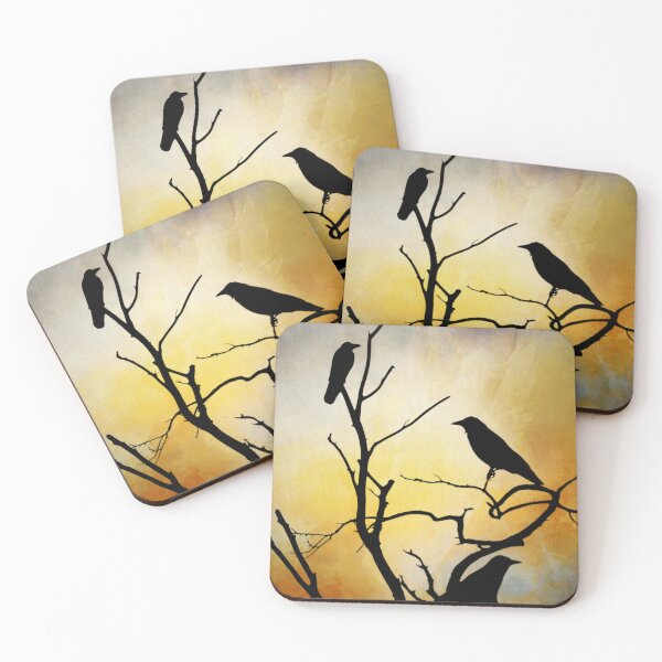 Item preview, Crow Birds on Tree Bird 95 designed and sold by artbylucie.