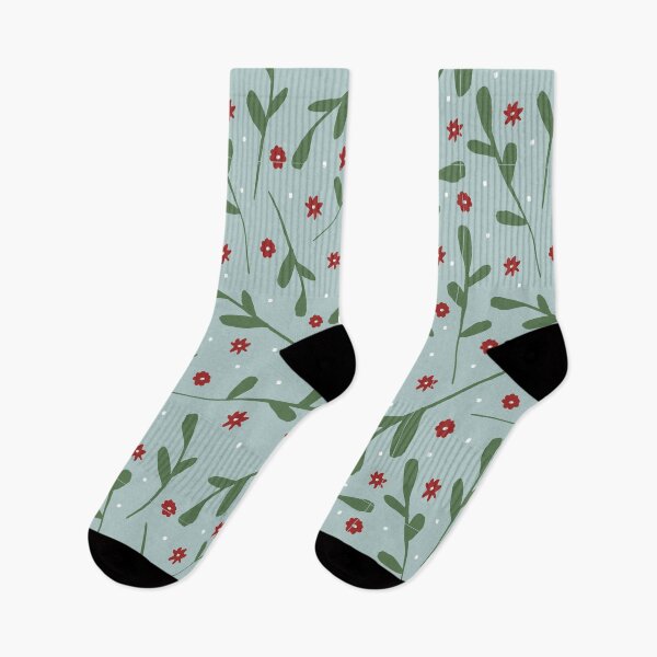 Item preview, Christmas Floral Pattern designed and sold by autumnchu.