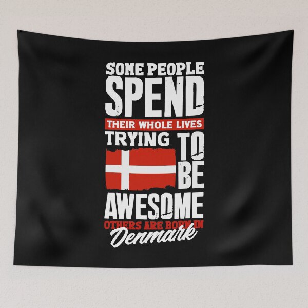 Item preview, Denmark Danish Denmark Flag Funny Quote designed and sold by ShopTheStyle.