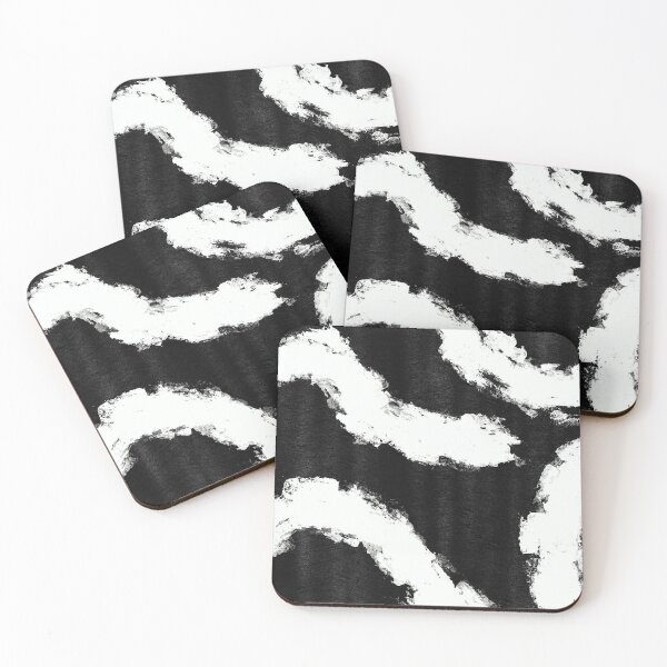 Item preview, Black and White Swirl Abstract designed and sold by LeylaNovini.