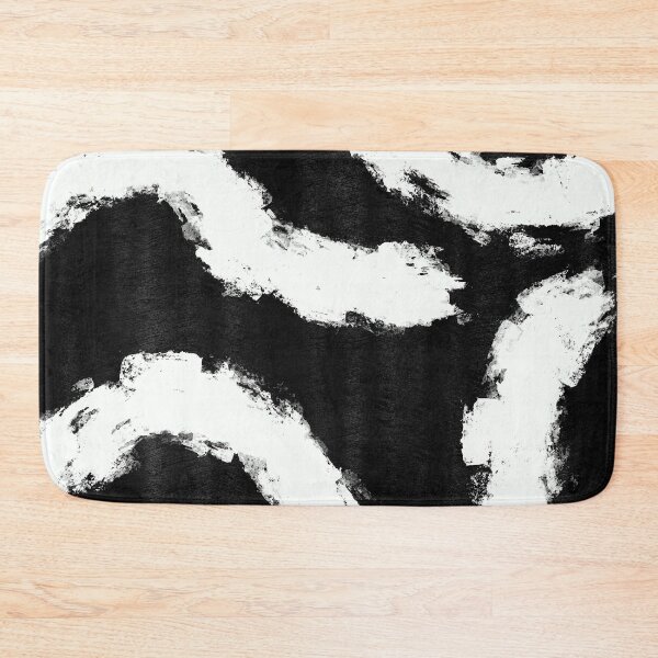 Item preview, Black and White Swirl Abstract designed and sold by LeylaNovini.