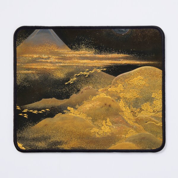 Item preview, Vintage Japanese Mount Fuji in the moonlight designed and sold by SpiritedArtwork.