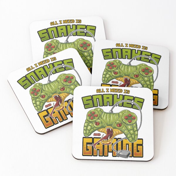 Item preview, All I Need Is Snakes & Gaming Video Game designed and sold by JRRTs.