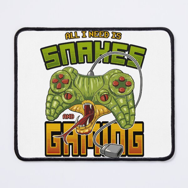 Item preview, All I Need Is Snakes & Gaming Video Game designed and sold by JRRTs.