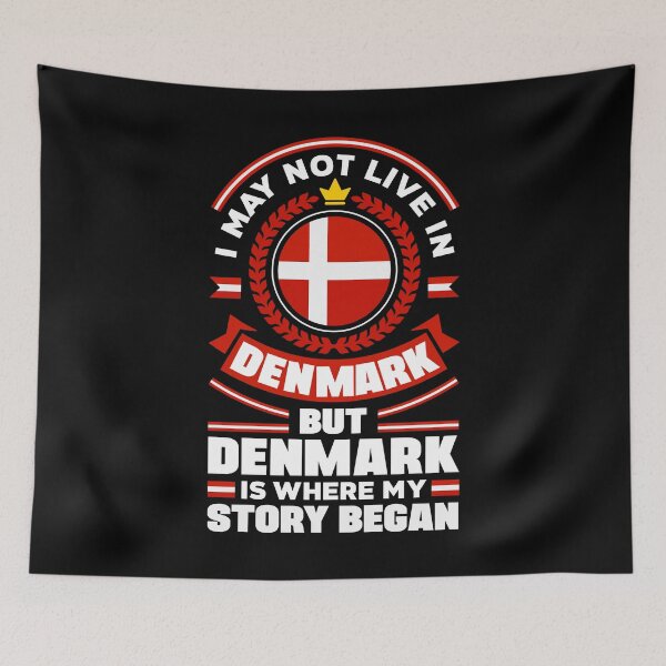 Item preview, Denmark Danish Denmark Flag Quote designed and sold by ShopTheStyle.