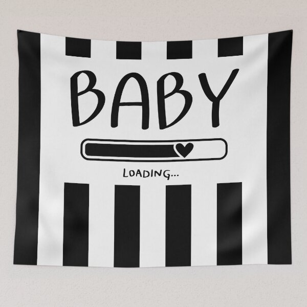 Item preview, Black and white vertical striped top, Baby Loading designed and sold by MokonoKokoro.