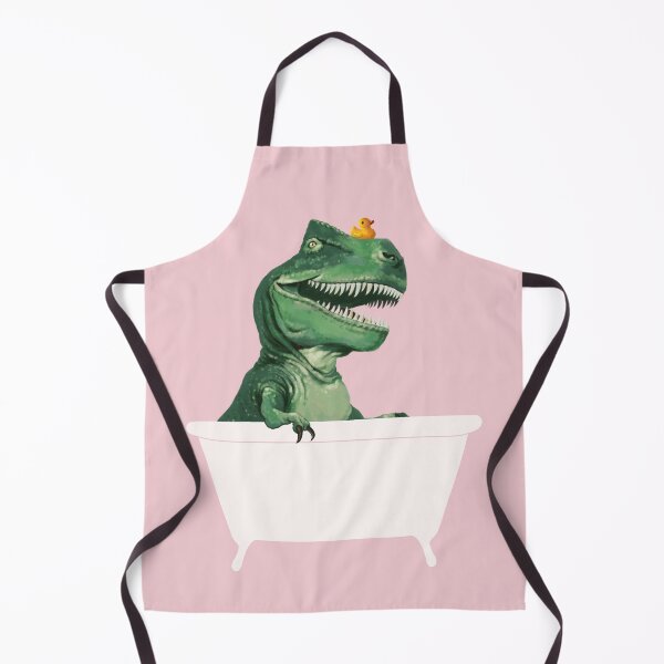 Item preview, Playful T-Rex in Bathtub Pink designed and sold by bignosework.