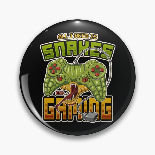 Item preview, All I Need Is Snakes & Gaming Video Game designed and sold by JRRTs.