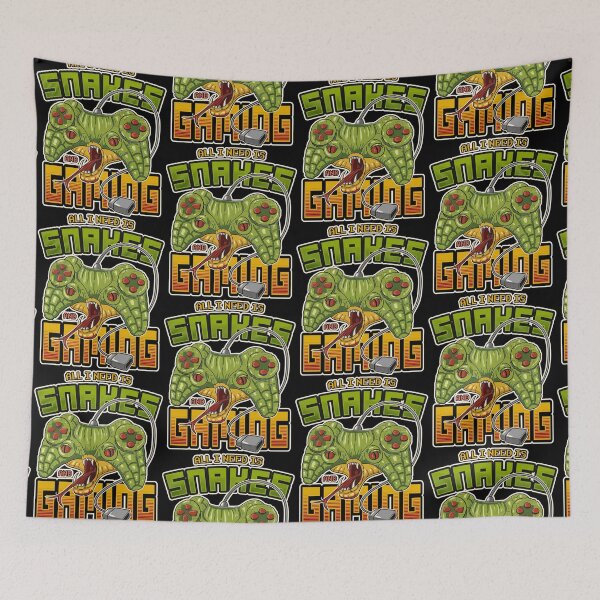 Item preview, All I Need Is Snakes & Gaming Video Game designed and sold by JRRTs.