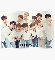 Póster Cartel de perfil de grupo WANNA-ONE (황 미현) ft.