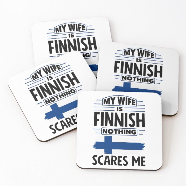 Item preview, Finland Finnish Finland Flag My Wife Is Finnish Funny designed and sold by ShopTheStyle.