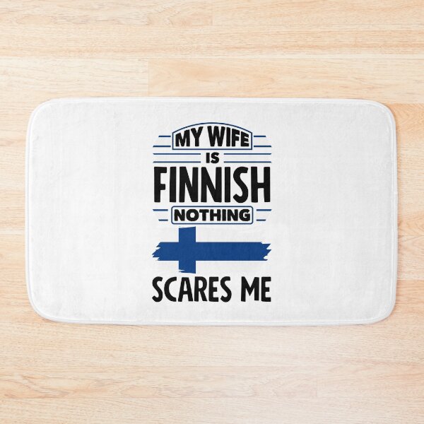 Item preview, Finland Finnish Finland Flag My Wife Is Finnish Funny designed and sold by ShopTheStyle.