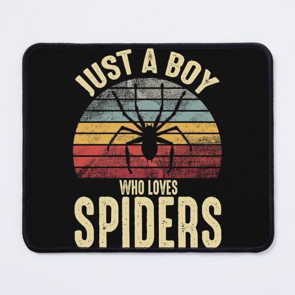 Item preview, Just A Boy Who Loves Spiders Retro Pet designed and sold by JRRTs.