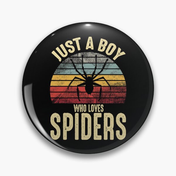 Item preview, Just A Boy Who Loves Spiders Retro Pet designed and sold by JRRTs.