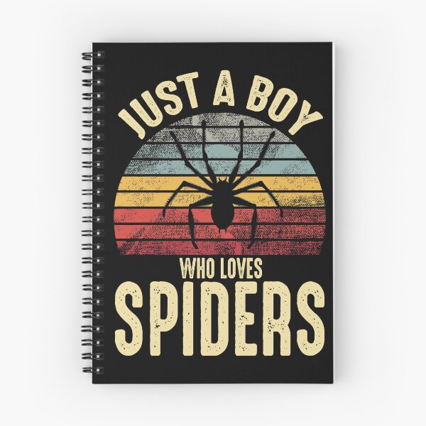 Item preview, Just A Boy Who Loves Spiders Retro Pet designed and sold by JRRTs.