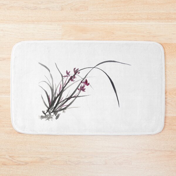 Item preview, Chinese Orchid - red - no Cally designed and sold by Birgit Moldenhauer.