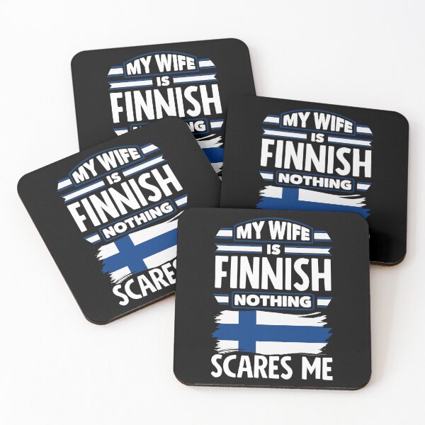 Item preview, Finland Finnish Finland Flag My Wife Is Finnish Funny designed and sold by ShopTheStyle.