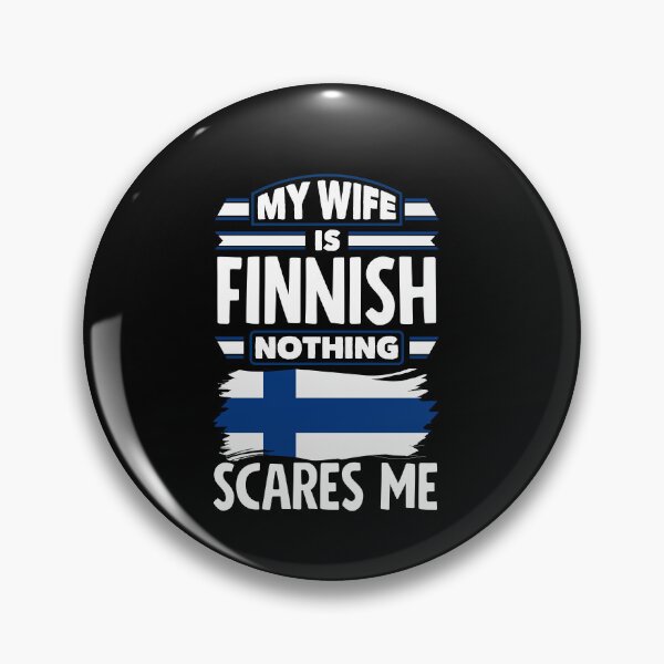 Item preview, Finland Finnish Finland Flag My Wife Is Finnish Funny designed and sold by ShopTheStyle.