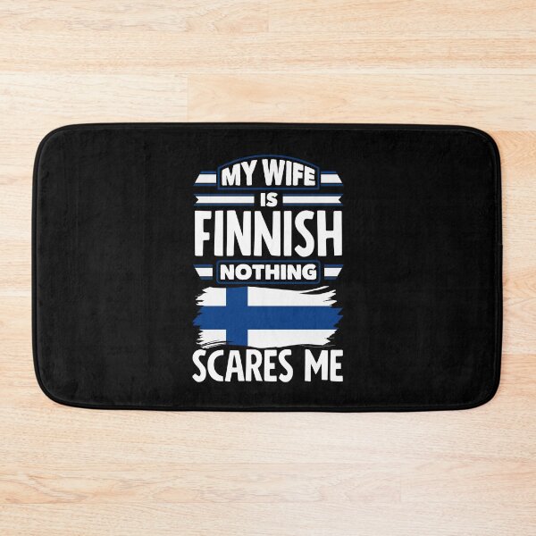 Item preview, Finland Finnish Finland Flag My Wife Is Finnish Funny designed and sold by ShopTheStyle.