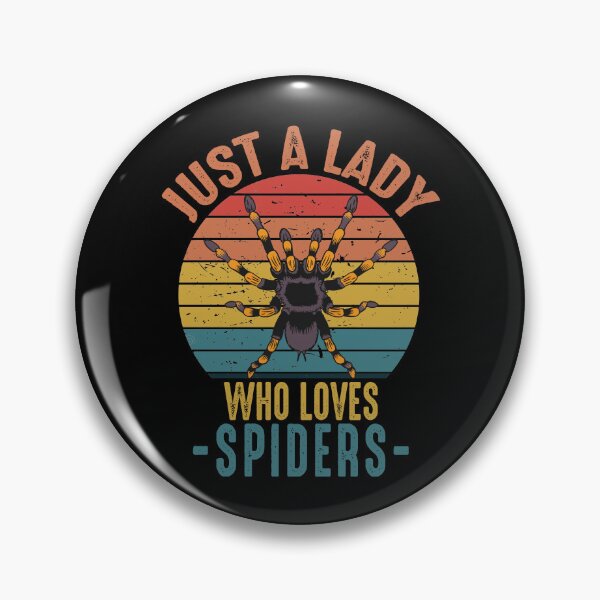 Item preview, Just A Lady Who Loves Spiders Retro designed and sold by JRRTs.