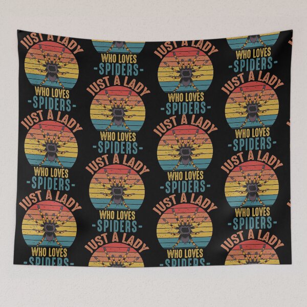 Item preview, Just A Lady Who Loves Spiders Retro designed and sold by JRRTs.