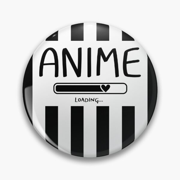 Item preview, Black and white vertical striped top, Anime Loading designed and sold by MokonoKokoro.