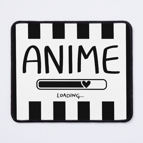 Item preview, Black and white vertical striped top, Anime Loading designed and sold by MokonoKokoro.