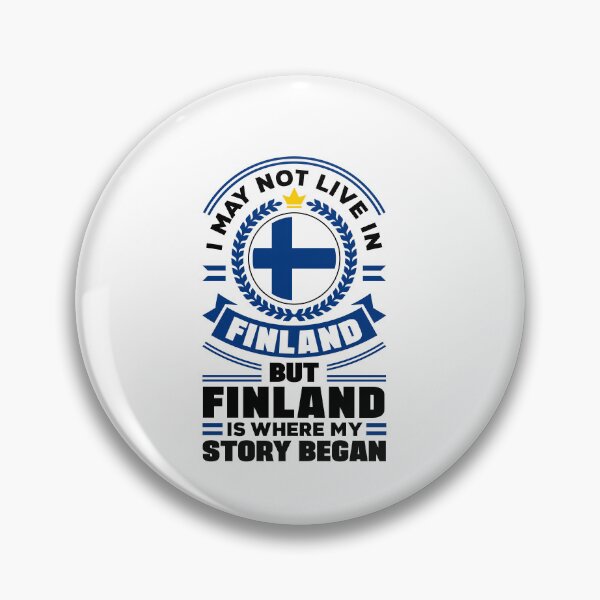 Item preview, Finland Finnish Finland Flag Quote designed and sold by ShopTheStyle.