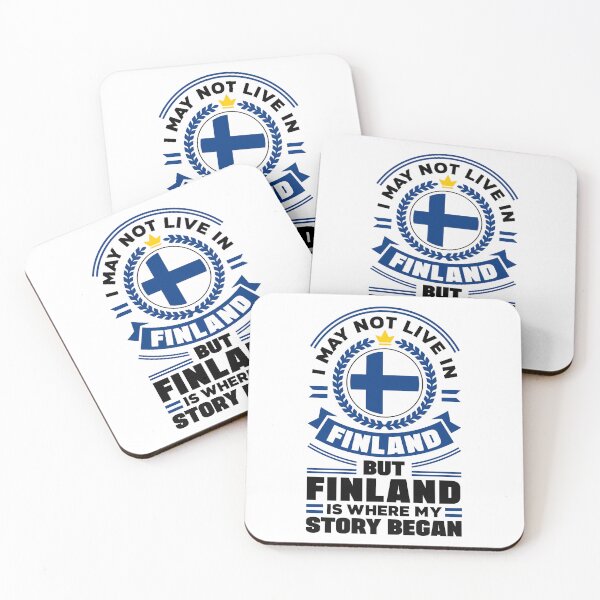 Item preview, Finland Finnish Finland Flag Quote designed and sold by ShopTheStyle.