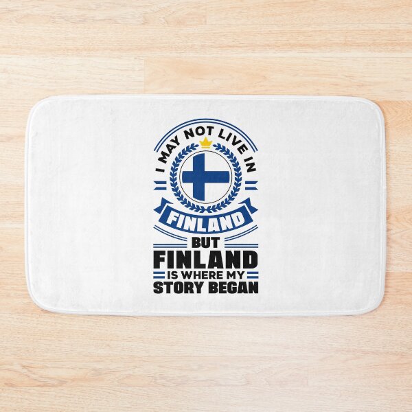 Item preview, Finland Finnish Finland Flag Quote designed and sold by ShopTheStyle.