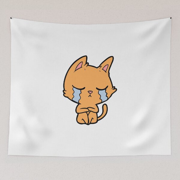 Item preview, Sad Cat In Grunge designed and sold by tnwbank.