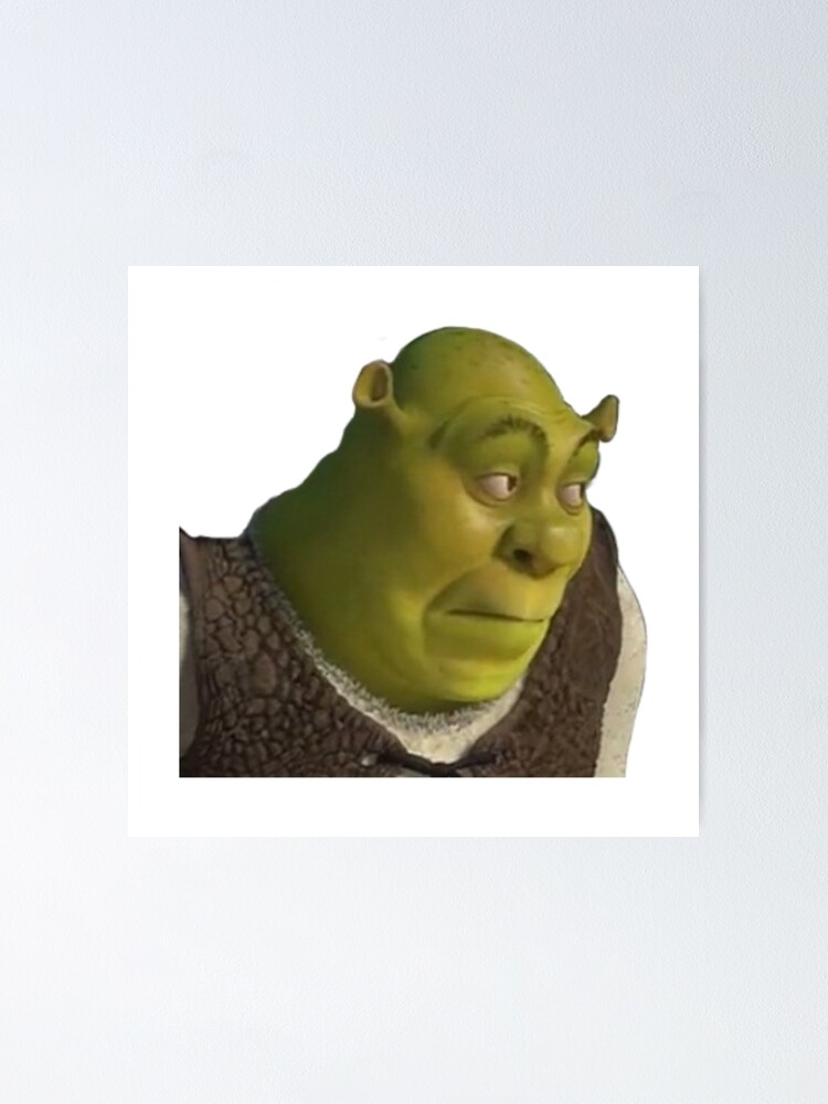 Shrek Meme Sticker for Sale by yeehawboyy