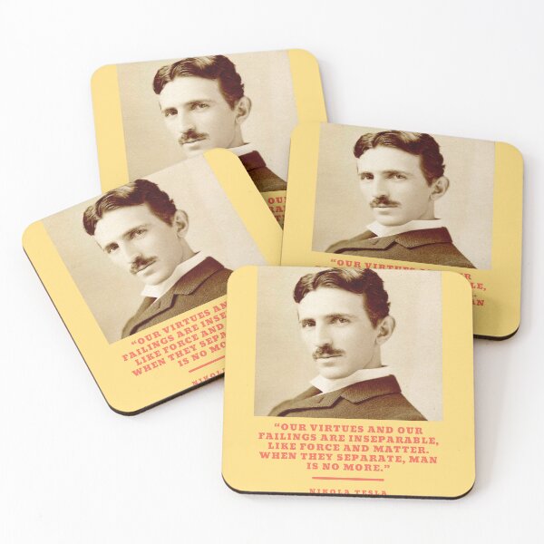 Item preview, Nikola Tesla Quote designed and sold by Pawn Shop JB.