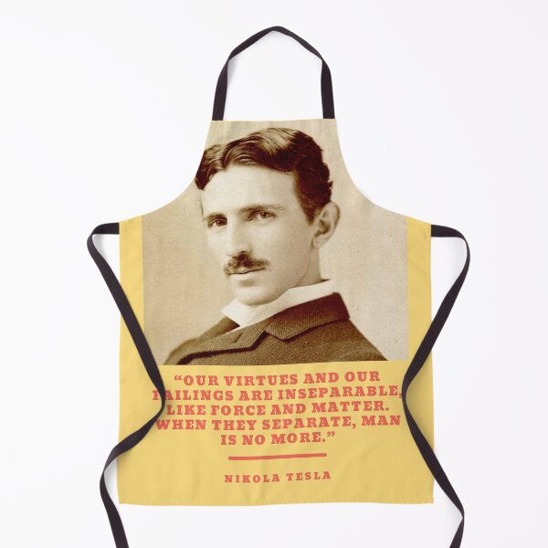 Item preview, Nikola Tesla Quote designed and sold by Pawn Shop JB.