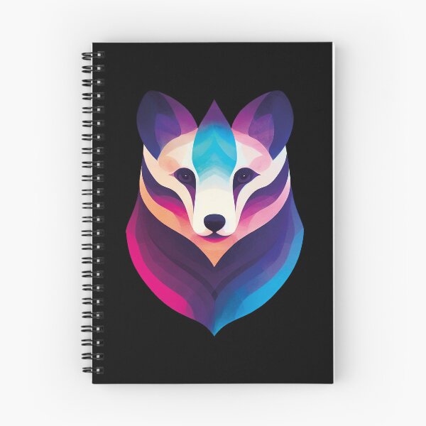 Item preview, White Fox Abstract - Arctic Fox #5 designed and sold by theunknownart.