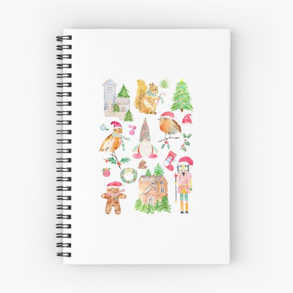 Item preview, Christmas symbols collection  watercolor hand painted  designed and sold by SelenePaintings .