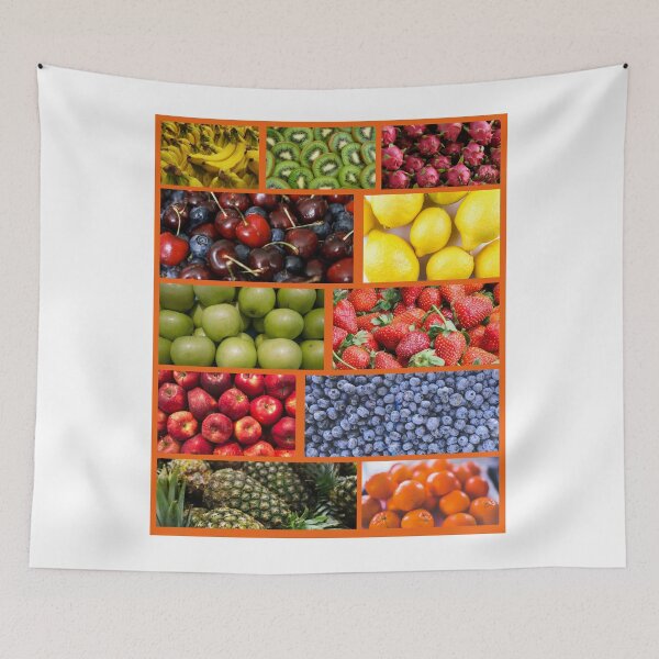 Item preview, Patchwork delicious fruits designed and sold by marcioks.