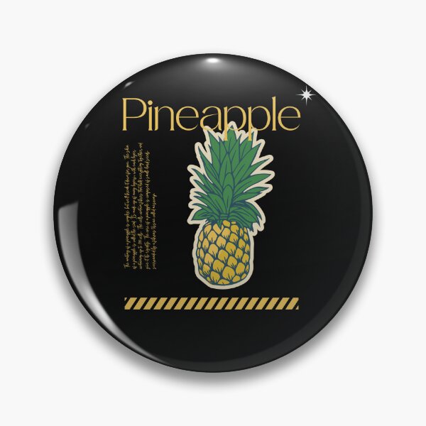 Item preview, Cartoon Orange Anatomy of a Pineapple  designed and sold by TheCreativeFab.